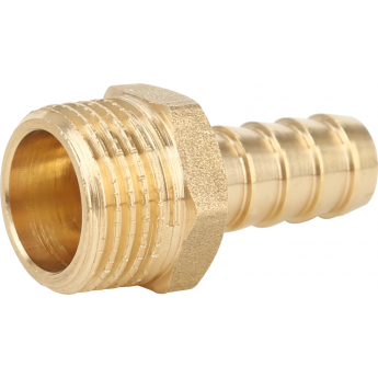 Штуцер GAPPO для присоединения шланга НР-елочка, латунный, 1 1/2"хΦ40 Штуцер GAPPO для присоединения шланга НР-елочка, латунный, 1 1/2"хΦ40