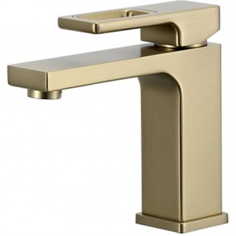 Смеситель для раковины GAPPO G1017-3, сатин золотой Смеситель для раковины GAPPO G1017-3, сатин золотой